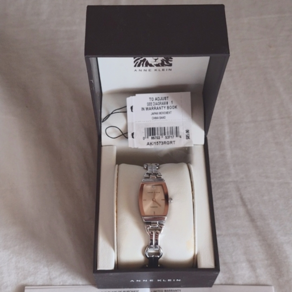 Anne Klein Genuine Diamond Collection Wristwatch